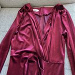 Maroon velvet zip dress, never worn, new Photo 5