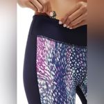 Fabletics Sydney Capri Athletic Leggings Athleisure Navy Purple Size Small Gym Photo 3