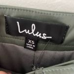 Lulus NWT Gray Most Fab Vegan Leather Mini Skirt Photo 3