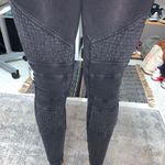 Sun & Shadow Faded Black Moto Leggings  Photo 0