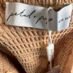 Petal and Pup light caramel color mini ruffle dress size XS NWT Photo 7