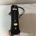 Reiss  NWT Black Leather Crandon Magnetic Close Chain Strap Crossbody Bag Photo 4