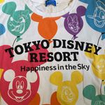 Tokyo Disney Resort 2021 Balloon Happiness in The Sky TShirt Adult XXXL Rainbow Pink Size undefined Photo 1