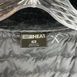 32 Degrees Heat  Womens Jacket Size 2X Black Puffer Sherpa Fleece Full Zip Winter Photo 2