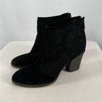 Aquatalia  Perforated Suede Bootie in Black Size 8.5‎ Photo 5