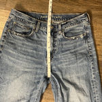 American Eagle Low Rise Baggy Distressed Jeans Size 8 Photo 9