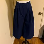 FRNCH  CROPPED TROUSERS IN NAVY-BLUE Photo 4