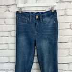 Seven7  Brooks Knit High Rise Denim Legging Jegging Women’s 4 Blue Skinny Jeans Photo 4