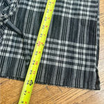 Banana Republic  Gingham Plaid Button Front Mini Dress Size 6 Photo 13
