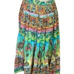 Vtg 90s colorful boho hippie chic maxi skirt Size undefined Photo 0