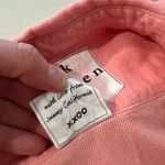 Frank & Eileen Italian Woven Cotton Women's Pink Herringbone Shirt Size XS Photo 8