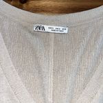 ZARA V-Neck Oversized Top Size Small Photo 2