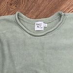 Princess Polly  small/medium rolled neck, crop‎ sage green sweater Photo 2