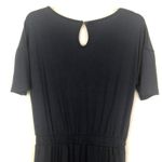 Women's Short Sleeve Blue Jumpsuit Size Medium Photo 9