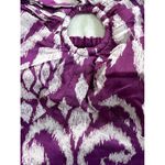 Esprit  COLLECTION Women's Purple Tribal Pattern Halter Dress Sz 10 Photo 2