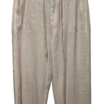 American Eagle Wide‎ Leg Pink Pants Size 28 Photo 0