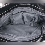 Nine West  Black and Silver Tote Bag Photo 4