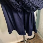 Lilly Pulitzer Scalloped Shell Lace romper. Navy blue. Size medium Photo 1