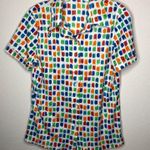 Vintage‎ Polyester Top White Photo 3