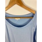 C&C California NWT  Sport Blue Long Sleeve Top Size Medium Photo 2