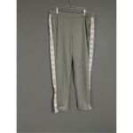 Adidas Women's Tiro 19 Training Pants White Gray Slim Fit Zip Ankle Size XL Photo 3