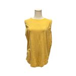Lululemon Shirt Women’s S Yellow Sleeveless Tank Top Crew Neck Stretch Gym Photo 2