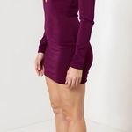 House Of CB  Marcella Corset Mini Dress, Merlot, Small Photo 3