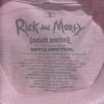 Ripple Junction Rick & Morty adult swim size small long sleeve t-shirt tropical graphic print Photo 1