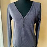 Fabletics Women’s Waffle Henley Long Sleeve Shirt Photo 0