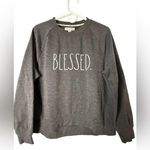 Rae Dunn Women’s size Small  Gray Sweatshirt Photo 0