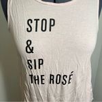 Old Navy  Swing Tank Top Stop & Sip the Rose Light Pink Photo 4