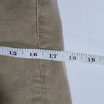 American Eagle  Khaki Denim Cutoff Midi Shorts Size 10 Photo 5