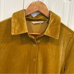 Soft Surroundings  Gold Button Down Tunic Top‎ Size Medium Photo 2