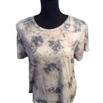 We The Free Size Medium Tee Shirt Short Sleeve Stretchy Crew Neck Blue Photo 0