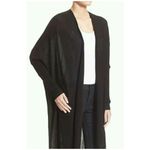 Ted Baker 💕 LONDON💕 Zema Long Line Wrap Cardigan Sweater Black NWT Photo 1
