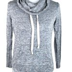 Ultra Flirt Cowl Neck Sweater Blue Gray Size Small Photo 0