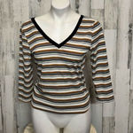 Roommates  stripped blouse size large Photo 0