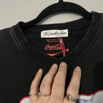 The Laundry Room  Coca Cola Polar Bear crewneck sweatshirt black Size Medium NWT Photo 2