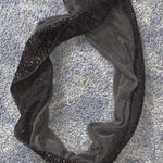 D&Y  black and grey pattern infinity scarf Photo 1