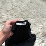 Reformation  Emmeline Black Floral Mini Dress Photo 3