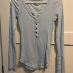 Abercrombie & Fitch Blue Long Sleeve Photo 0