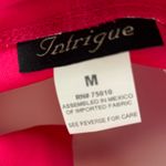 Vintage Y2K 90s homecoming semi formal hot pink white cocktail dress medium Photo 2