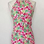 Rampage Vintage 90’s Pink Floral Halter Dress Photo 0