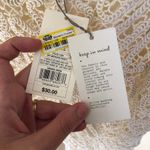 A New Day  NWT Women's Crochet Tank Top Tan Size S Photo 8