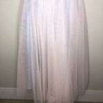 Space 46 Dove Gray & Pink 4 layer Tulle Skirt The Wendy Skirt Lined Size Small Photo 2