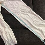 United Colors Of Benetton Stile Benetton Viscose Sash-Waist Wide Leg Pants in Cream Photo 13