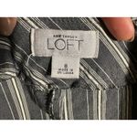 Loft y2k  blue white vintage striped preppy shorts fit like size 4 Photo 4