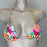 Recco Brazilian Butterfly Print Bikini Top NWT Photo 0