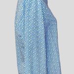 Foxcroft  beautiful blue and white design wrinkle free blouse! Photo 3