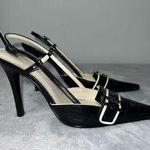 Franco Fortini Women’s Super Point Heels 6 Cream/Blk Photo 0